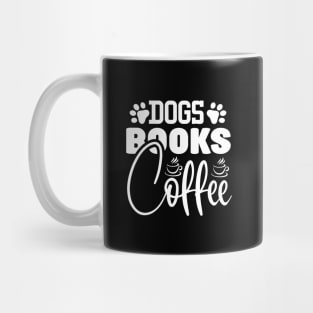 Dogs Books Coffee Mug